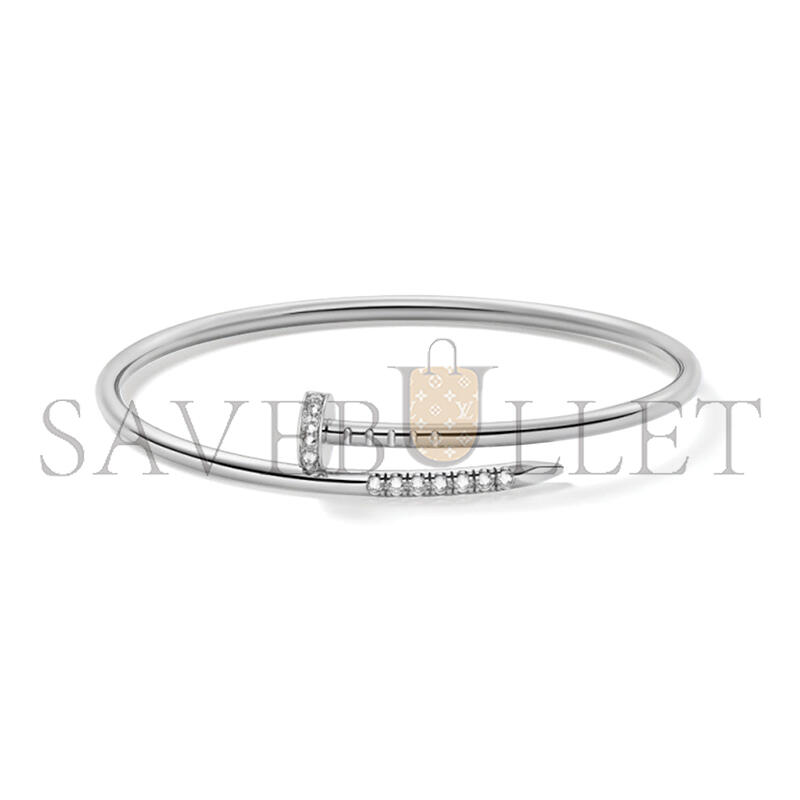 ca*t1er juste un clou bracelet small model reverse-set D1am0nds crb6092017